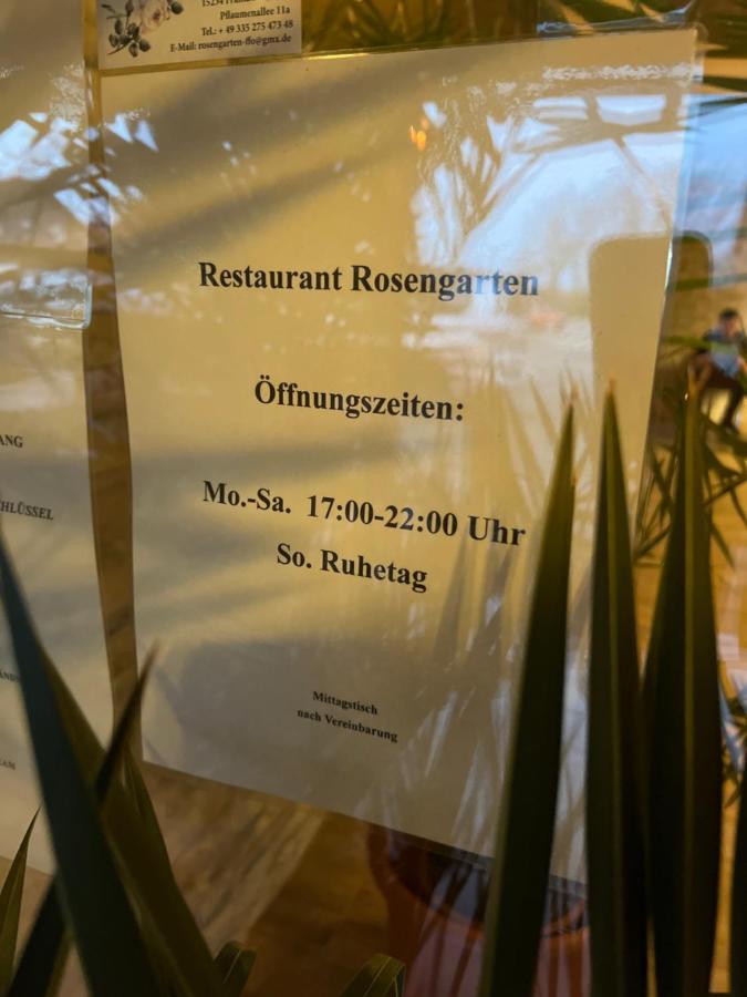 Hotel Rosengarten Франкфурт на Одер Екстериор снимка